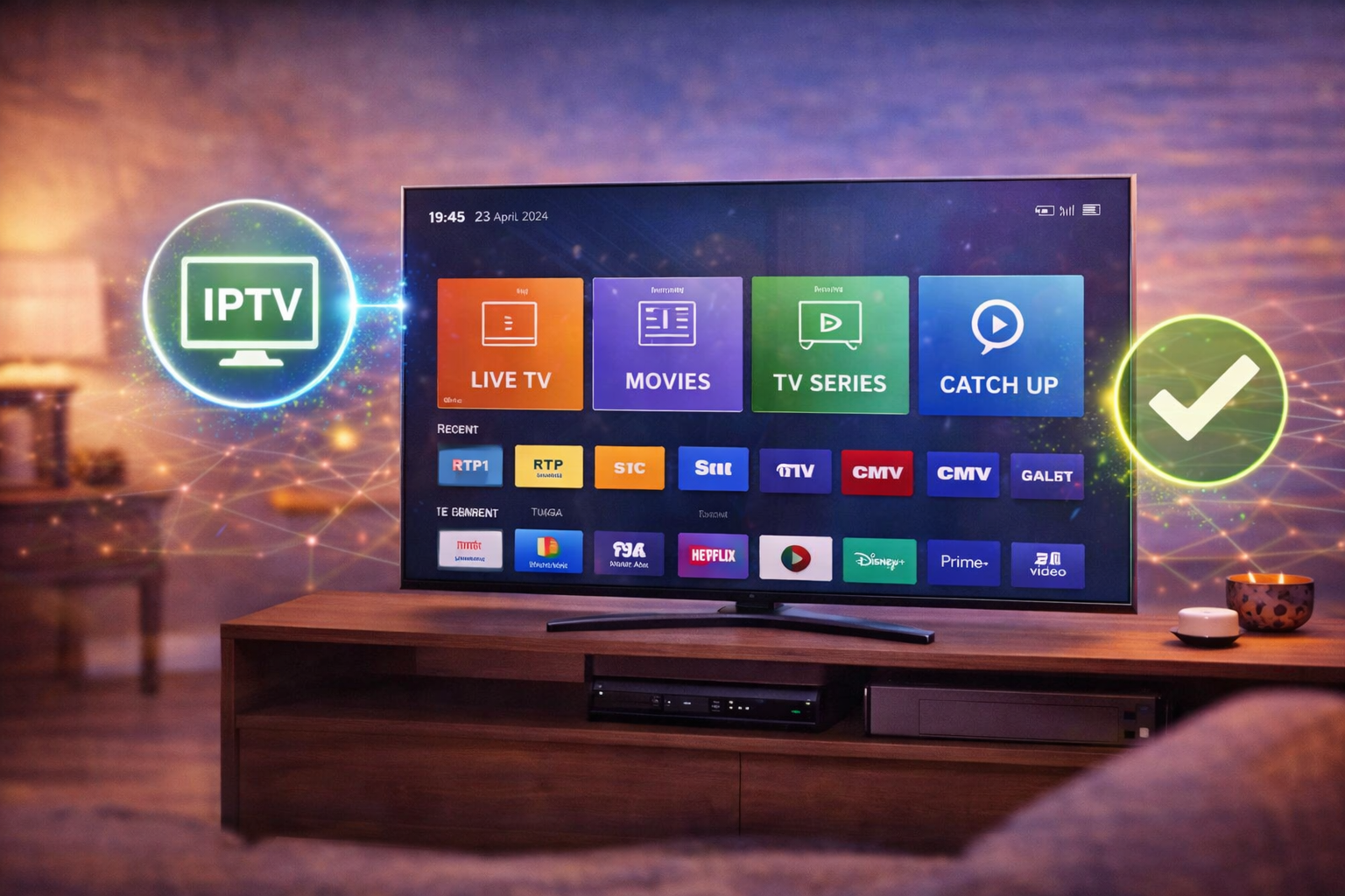 iptv funciona em smart tv